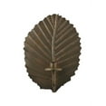 thumbnail image 3 of Meyda Tiffany 121102 8" W Nicotiana Leaf Wall Candle Holder - Gilded Tobacco, 3 of 5