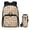 Capybara Tile, variant on chaqlin Mini Pony Backpack for Girls 8-10 with Lunch Box Kindergarten Elementary School Book Bag 3-in-1 Set School Book Bags Set for Teen Girls 17inch Daypack Backpack Travel Bookbag