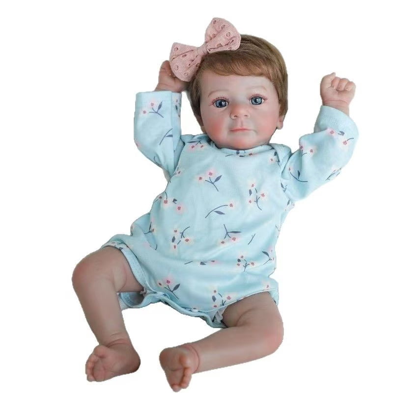 Dayoff Kids Lifelike Reborn Baby Dolls -18 Inch Realistic Baby Doll With Clothes For Kids Age 3+(No Accessories)
