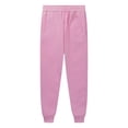 thumbnail image 5 of ZHOGXU Soft Winter Elastic Waist Solid Color Jogger Kids Pants For Girls With Pocket Back To School Wear, 5 of 5