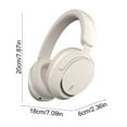 thumbnail image 3 of Wireless Noise Cancelling Headphones, Bluetooth Over Ear Headphones with Up to 24 Hours of Battery Life, 3 of 6