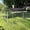 10x10x5.5", variant on Caulitar 6.6 x 6.6 ft Large Outdoor Dog Run Kennel, Heavy Duty Dog Pets Cage Galvanized Steel Dog Fence Dog Enclosure Playpen with Waterproof Cover