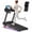 Black-16% Incline, variant on SONITU 16% Incline Folding Treadmill for Home, 3.0HP Quiet Motor, 300 lbs Capacity, 7-Layer Cushioning, 3 LED Displays with Handrails