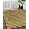 thumbnail image 3 of Ahgly Company Machine Washable Indoor Rectangle Transitional Yellow Area Rugs, 3' x 5', 3 of 7