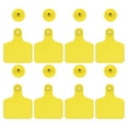 thumbnail image 1 of Miangastore 100pcs Plastic Ox ID Tag Animal Ear Tags Animal Tags Cow Blank Ear Tag, 1 of 9