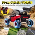 thumbnail image 5 of Cuoote 2 Seater Ride On Car for Kids 3-8, 24V Ride on Toy with Remote Control, LED Lights, EVA Tires, 5 of 9