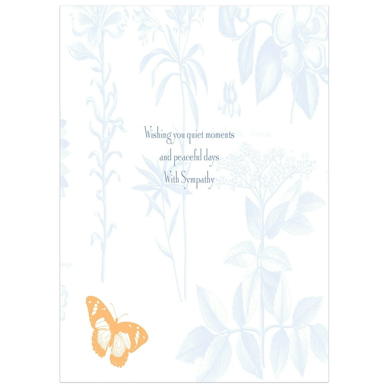 PS10018 Sympathy Card with Bookmark PS10018 Sympathy Card with Bookmark