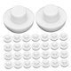 thumbnail image 5 of KALLORY 50Ud Almohadillas Antideslizantes Para Tapas De Inodoro Con Reducción De Ruido Para, 5 of 8