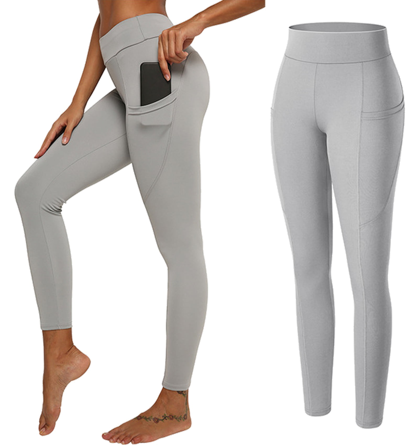 moisture wicking leggings with pockets