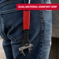 thumbnail image 6 of Hyper Tough 8-inch Wide Jaw Adjustable Wrench, Dual Material Comfort Grips, 6 of 13