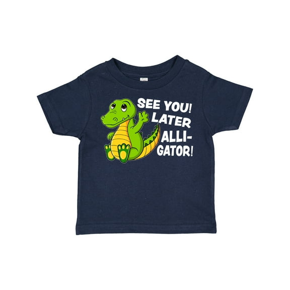 Inktastic See You Later Alligator Boys or Girls Toddler T-Shirt