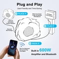 thumbnail image 3 of Altavoces Bluetooth Outdoor Rock Herdio 8 600 W resistentes al agua, 3 of 9