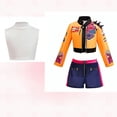 thumbnail image 5 of Satmonnus Halloween Costume, Pop Idol Singer Stage Performance Outfit for Cosplay and Party Events, 5 of 11