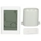 thumbnail image 1 of Medidor de lluvia instrumento meteorológico hogar electrónico Digital 3 en 1 sistema de monitoreo inalámbrico para exteriores con retroiluminación naranja, 1 of 5
