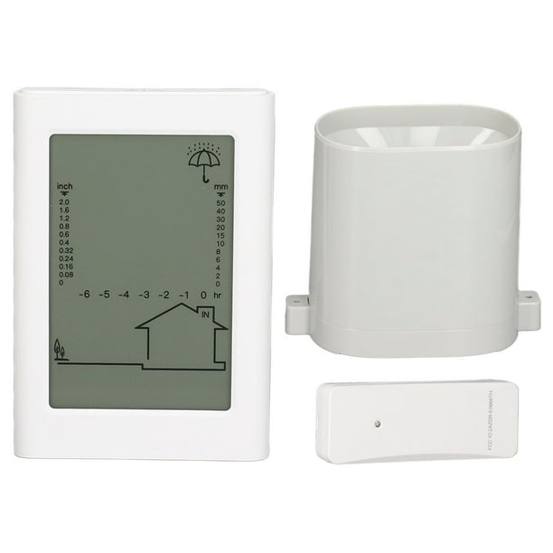 Sistema de monitoreo de instrumentos meteorológicos para exteriores, pluviómetro, instrumento meteorológico, pluviómetro digital, instrumento meteorológico, pluviómetro domésti