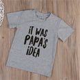 thumbnail image 2 of Kids Toddler Children Unisex Spring Summer Active Fashion Daily Daily Indoor Outdoor Print Short Sleeve Tops Tshirt Clothing, 2 of 3