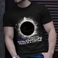 thumbnail image 2 of Twice In A Lifetime Total Solar Eclipse 2024 Totality 2017 TShirt, 2 of 6