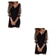 thumbnail image 3 of Vestido corto estampado Minnieouse para mujer verano cena banquetes compromiso rosa dorado Negro S M L XL XXL 3XL 4XL 5XL, 3 of 6