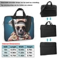 thumbnail image 3 of Koala Laptop Bag Amazing Portraits Dapper for Macbook Air Pro Acer Dell 13 14 15 15.6 Sleeve Case Business Waterproof Briefcases (As Picture,14inch), 3 of 7