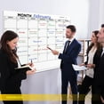 thumbnail image 4 of Large 36"x48" White Board Calendar Dry Erase Calendar for Wall Big Dry Erase Wall Calendar  Monthly Large Wall Calendar Dry Erase Board Planner Includes 6 Markers Eraser Push Pins & Mounting Tape, 4 of 10