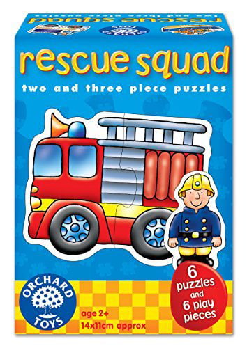 Rescue Squad 2-3 Piece Puzzles