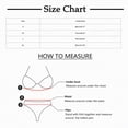 thumbnail image 3 of HCNTES Women’s Black Strapless Bikini Top Tie Back Lace Up Bandeau Bikini Swimsuits for Women Sexy Bathing Suit Top Only(Blue,L), 3 of 7