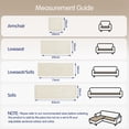 thumbnail image 3 of Subrtex Soft Couch Cover for Dogs, Washable Pet Friendly Couch Covers , Non Slip and Thick Sofa Slipcover, Furniture Protector Mat Blanket for Pets(28x28,Ivory), 3 of 10