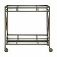thumbnail image 3 of Serving Cart | Designed for Bar and Lounge Areas | 5mm Mirrored Surface and Open Compartments | Resolves Storage and Movement Difficulties, 3 of 5