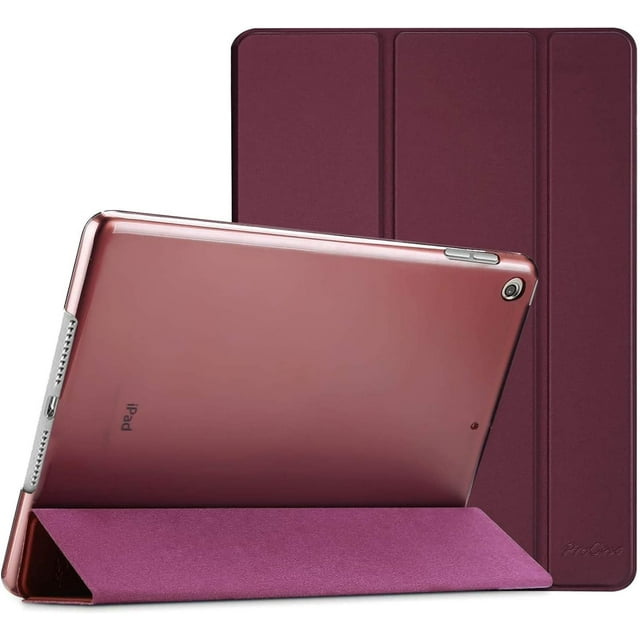 Hweilai iPad 10.2 Case iPad 9th Generation 2021/iPad 8th Generation 2020/iPad 7th Generation 2019, Hard Back Case with Slim Stand, Smart Protective Case for iPad 10.2 Inch