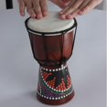 thumbnail image 3 of Durable Tambor affricano De 4 Pulgadas Para Juguetes Musicales SM SunniMix Tambor de mano Djembe de 4 pulgadas, 3 of 8