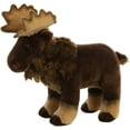 thumbnail image 2 of Aurora - Large Brown Miyoni - 14" Moose - Realistic Stuffed Animal, 2 of 3