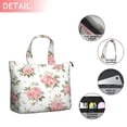 thumbnail image 2 of Pioneer Flower Floral Print Pattern Travel Tote Bags for Women Carry On,Large Weekender Bags for Women Travel,Multi Functional Duffle Bag for Work,Shopping,Sports, 2 of 5