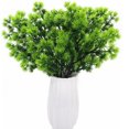 thumbnail image 4 of Agujas de pino artificiales no tóxicas, 4 piezas de vegetación de seda de alta calidad para decoración interior y exterior, plástico ecológico con apariencia realista y función lavable reutilizable, 4 of 5