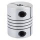 thumbnail image 1 of Eje de spline de aleación de aluminio Uxcell 6mmx10mm acoplamiento helicoidal flexible D25L30, 1 of 3