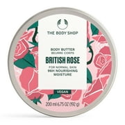 The Body Shop British Rose Body Butter – Nourishing & Moisturizing Skincare For Normal Skin – Vegan – 6.75 Oz