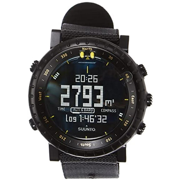 Suunto Unisex's Core Outdoor Watch, Black Yellow TX, One Size