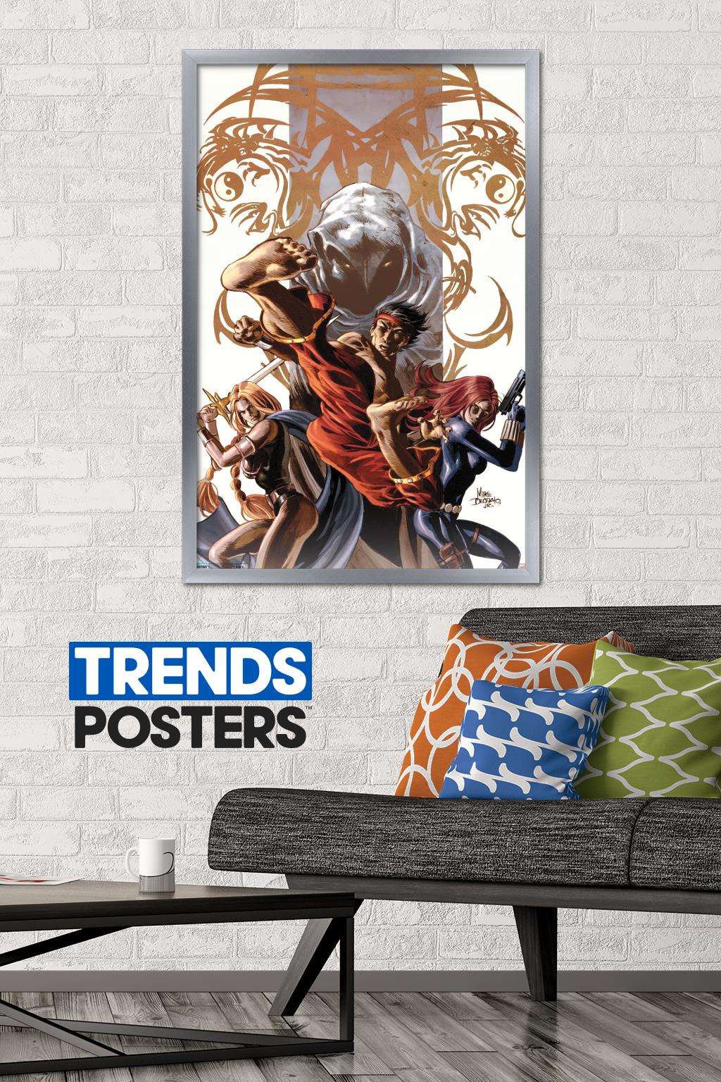 Marvel Comics - Secret Avengers - Secret Avengers #7 Wall Poster, 22.375" x 34", Framed