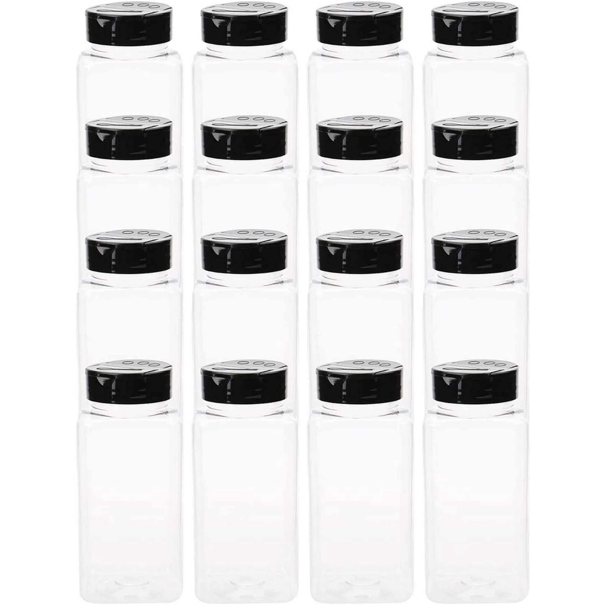 16 oz plastic spice bottles hotsell