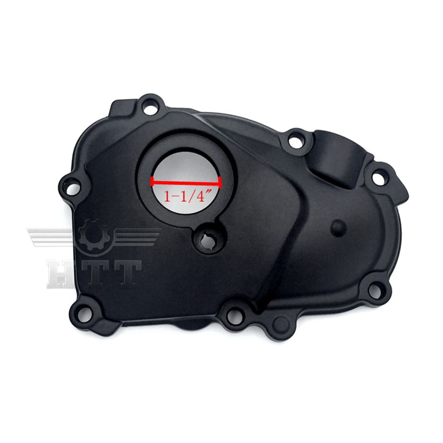 HTT Motorcycle Black Right Side Engine Crankcase Cover Ignition Trigger For 2003-2005 Yamaha YZF-R6//2006-2009 Yamaha YZF-R6S//1989-1997 Yamaha FZR600//1989-1990 Yamaha FZR500