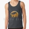 thumbnail image 3 of Camiseta sin mangas Stranger Moon Chaleco 100 % algodón Años 80 Moon Waffles Netflix Hawkins Upside Down Eleven Demogorgon Things Años 80, 3 of 5