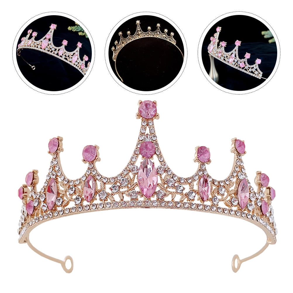 Claire's Hair Accessories Gemstone Queen Tiara - Walmart.com