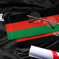 thumbnail image 3 of Afghanistan Flag Graduation Stole Graduate Shawl Sash Scraf Gift For Abroad Student International Study (Square), 3 of 6