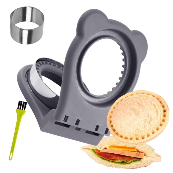 Sellador y cortador para sándwiches LEPCY Uncrustables color gris