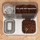 thumbnail image 4 of Alimentador De Alimentos Secos Para Gatos, Alimentador Para Mascotas, Dispensador De Agua, Ventana De Visualización Transparente, Automático, Elegante, Integrado Para La Vida, 4 of 7