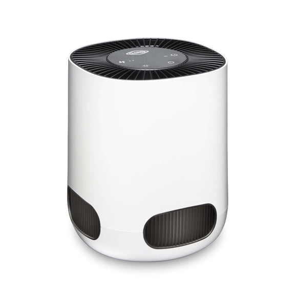 Clorox Bedroom Air Purifier for Allergies and Asthma, True HEPA Air Filter, 200 Sq Ft Capacity, White