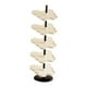 thumbnail image 1 of Zapatero vertical organizador de almacenamiento de esquina fácil de montar antideslizante ahorra espacio 5 niveles, 1 of 9