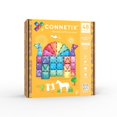 thumbnail image 1 of Bloques Magneticos CONNETIX Glitter Castle Pack 48 piezas con purpurina iridiscente, 1 of 5