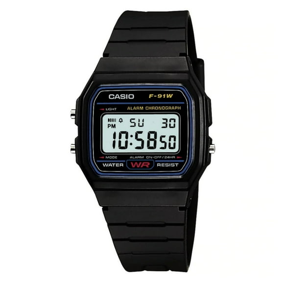 Reloj Digital Unisex Casio F-91W-1X