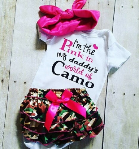 camo tutu baby