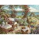 thumbnail image 1 of Pintura de diamante (DE1598) 5D DIY Garden Full Round Handwork Mosaic Art Wall Picture 50x70cm Hugtrwg Para estrenar, 1 of 1